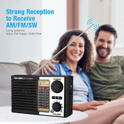 Solar Portable Radio with Digital Speaker.