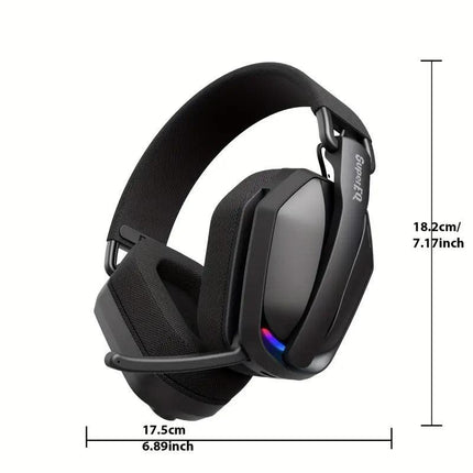 Wireless Gaming Headphones with Noise Cancelling Mic.
