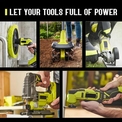 2pcs Lithium-Ion Battery for Ryobi One+.