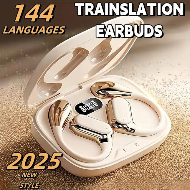 AI Translation Wireless Earbuds Noise Cancelling.