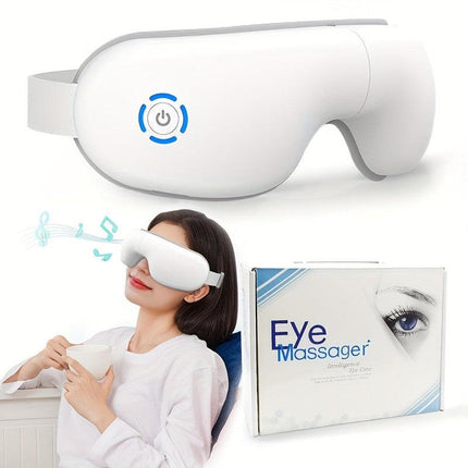 4D Portable Eye Massager with Heat & Music.