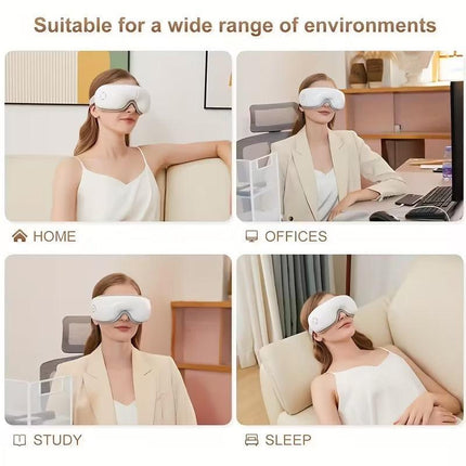 4D Portable Eye Massager with Heat & Music.