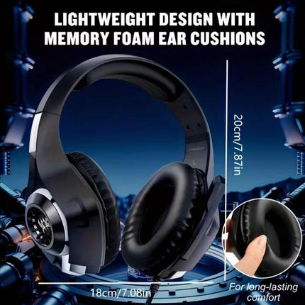 Gaming Headset PC PS4 PS5 Xbox RGB.
