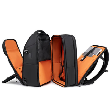 Men's Laptop Backpack Business Travel Bag.