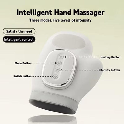NNETM Smart Hand Massager with Heat & Multiple Modes.