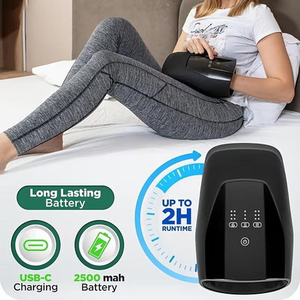 NNETM Ergonomic Hand Massager with Heat & Vibration.