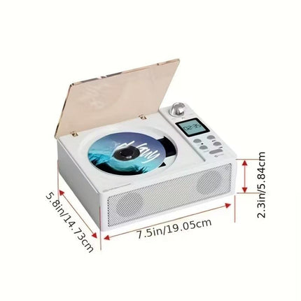 CD Player with Wireless Speaker & FM Radio.