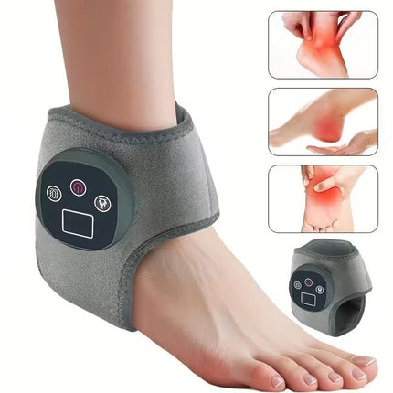 Ankle Heating Massager with Vibration & Heat Therapy.