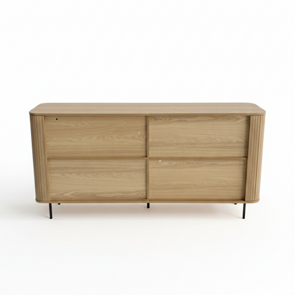 Florence 2 Door Buffet Sideboard Oak.