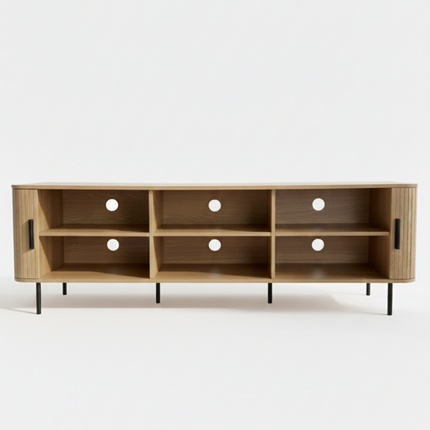 Florence 2 Door Entertainment Unit Oak.