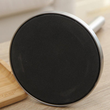 Stainless Steel Paper Towel Holder for Kitchen Countertop Cling Film Storage Rack-Silver.