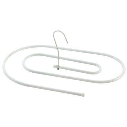 Elliptical Spiral Drying Rack for Quilt -White.