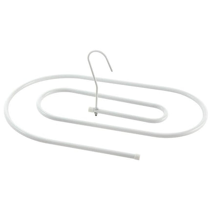 Elliptical Spiral Drying Rack for Quilt -White.