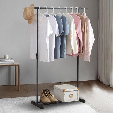 Adjustable Clothes Rack--Back.