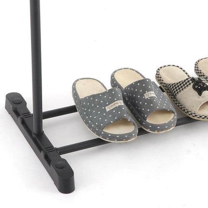 Adjustable Clothes Rack--Back.