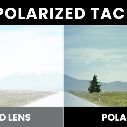 OutdoorMaster Hawk II Polarized Sports Sunglasses for Men Women, TAC 100% UV400 Protection TR90 Frame Cycling Sunglasses, Baseball Running Fishing Golf Glasses-White Frame+revo Blue Cat.3.