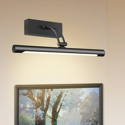 Hardwired Picture Light for Wall Black,14 inch Night Light LED Wall Sconces for Pictures,Dart Board Lights Wall Lights for Dartboard Mirror Frame Gallery.