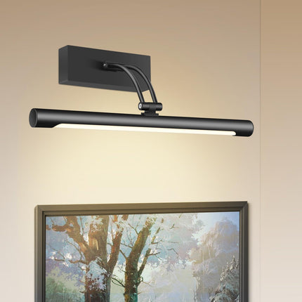 Hardwired Picture Light for Wall Black,14 inch Night Light LED Wall Sconces for Pictures,Dart Board Lights Wall Lights for Dartboard Mirror Frame Gallery.