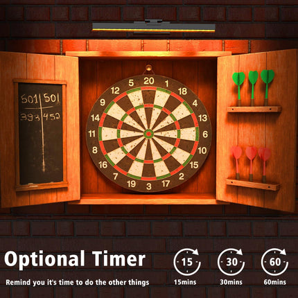 Picture Light Battery Operated, 16in Wireless Art Light for Paintings Color Temperature Adjustable Dimmable Battery Picture Light with Remote Control for Gallery Dartboard Art Bedroom Bathroom.