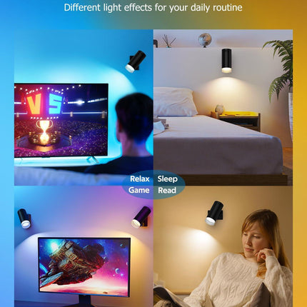Battery Operated Wall Lights 2 Pack Rechargeable Wall Lights Indoor Touch Dimmable with Remote Control,Magnetic Wall Sconce Lights Battery Black Wireless LED Decor Lighting 3000mAh [Energy Class F].