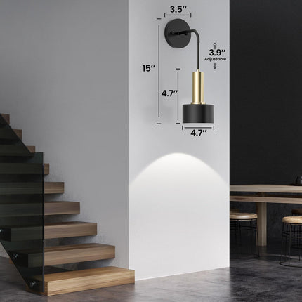 Battery Operated Wall Sconce Set of 2, Dimmable RGB Wall Sconce with Remote Indoor Battery Powered Wall Lamp Light for Bedroom Living Room.