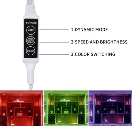 RGB Single LED Kitchen Under Cabinet Puck Light,Color Changing LED Under Cabinet Lights Kit,Aluminum Slim Multi Color Wired Display Cupboard Light for Kitchen 2 PCS.