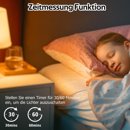 LED Battery Operated Lamps for Indoor Wall Light, E27, Remote Control and Touch Control CCT with E27 and Iron Piece for Living Room, Bedroom, Staircase, Hallway, Wireless Wall Light, Pack of 2.