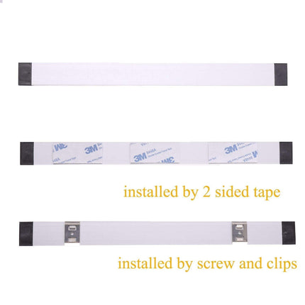 Dimmable Led Under Cabinet Lighting Bar Linkable Kits with Rocker Switch Under Counter Kitchen,Showcase,Shelf Lighting(3 Panel Kits Cold White).