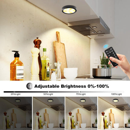 3 Pack Smart Under Cabinet Lights Hardwired,Dimmable LED Light for Kitchen Under Cabinet with Alexa Google Remote APP Control for Under Counter Lights for Cabinet Closets(Cold White).