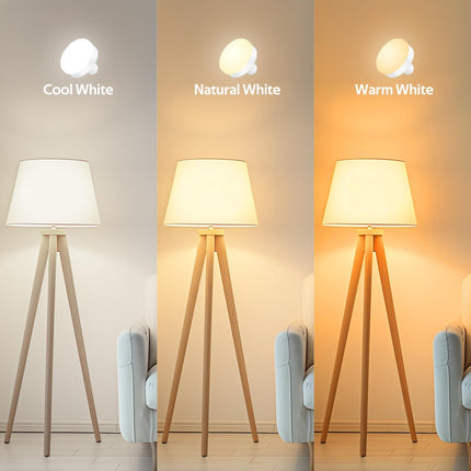 Battery Operated Light Bulbs, 5000mAh Rechargeable Light Bulb Set of 2 with Remote, 3 Colors 10 Levels Dimmable Fabric Wireless Sconces Light Bulb with Timer for Bedroom Living Room.