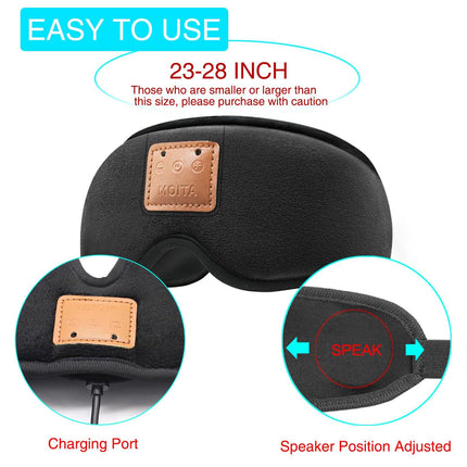 Sleep Headphones Bluetooth Headband for Sleeping, Sports Headphones Music Sleep Headphones Headband for Sports Training, Jogging, Yoga, Traveling, Gaming.