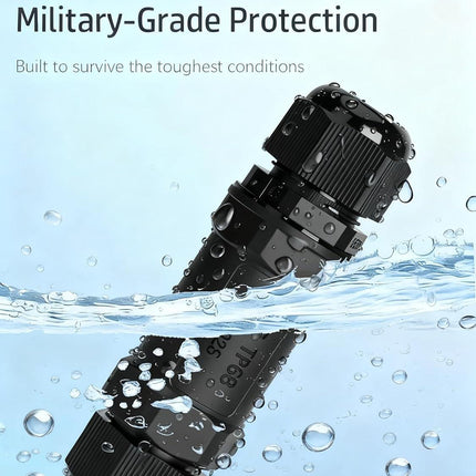 Starlink Coupler  for Starlink Cable/Cat7/Cat6/Cat5E/Cat5 Network LAN Cable Extender IP68 Waterproof (PoE Supported).