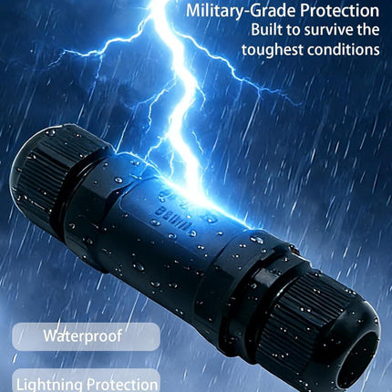 Starlink Ethernet  Connector,RJ45 Coupler, Ethernet Female to Female Extender with Lightning Protection and IP68 Waterproof,CAT8/CAT7/CAT6/CAT5E Cables.