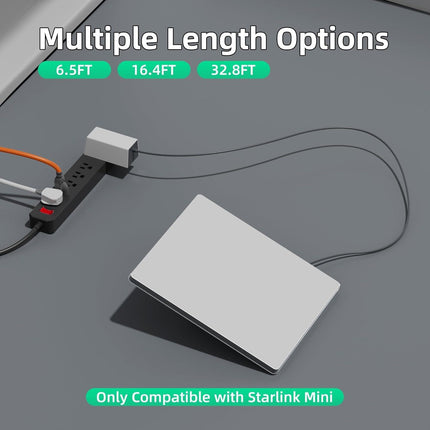 Starlink Power Cable   5521 DC to DC Power Cord 10FT.