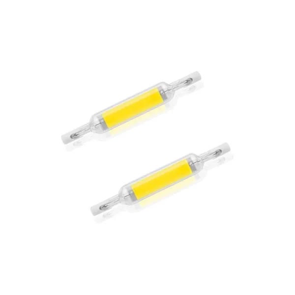 R7S 10W Dimmable LED Bulb Cool White 6000K 78mm J78 Replacement for Halogen 100W 360 Degree Beam Angle.