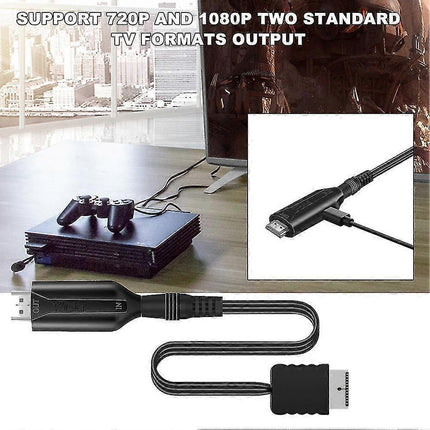 HDMI Cable Compatible with Playstation 2 PS2 HD Audio Video.
