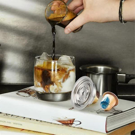 Capsule Adapter for VertuoLine and Vertuo Next Coffee Machines Compatible with Nespresso.