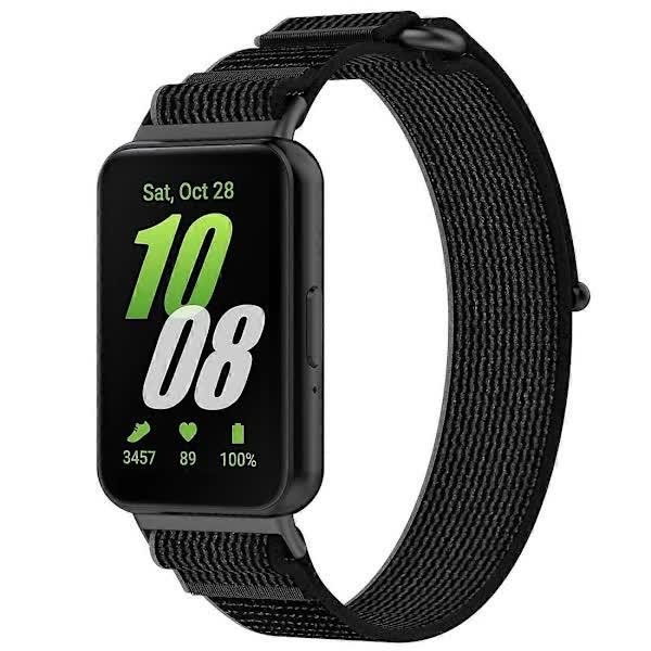 Compatible withSamsung Galaxy Fit 3 Loop Nylon Watch Band Strap.