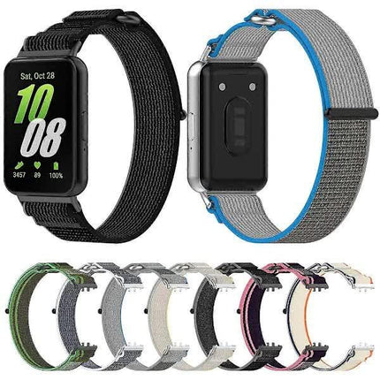 Compatible withSamsung Galaxy Fit 3 Loop Nylon Watch Band Strap.