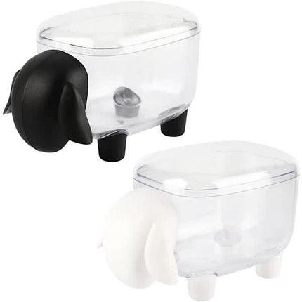 2 pcs Cosmetic Cotton Container, Makeup Cotton Container.