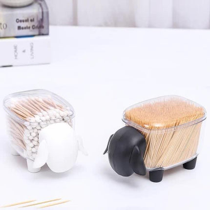 2 pcs Cosmetic Cotton Container, Makeup Cotton Container.