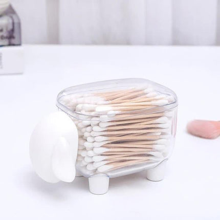 2 pcs Cosmetic Cotton Container, Makeup Cotton Container.