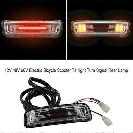 Universal LED Tail Light Turn Signal Brake Light Compatible with Citycoco Electric Scooter 60V.