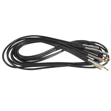 Digital Temperature Sensor Waterproof DS18B20 5pcs Thermal Cable -55 to +125℃ Compatible.