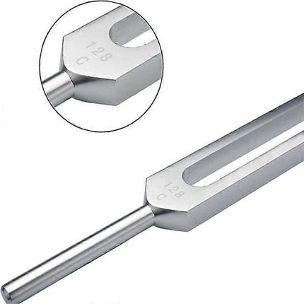 128 Hz Tuning Fork with Weight, Bio-Acoustic Tuning Fork Compatible with Therapy, 128 Hz Acoustic Sliding Tuning Fork.