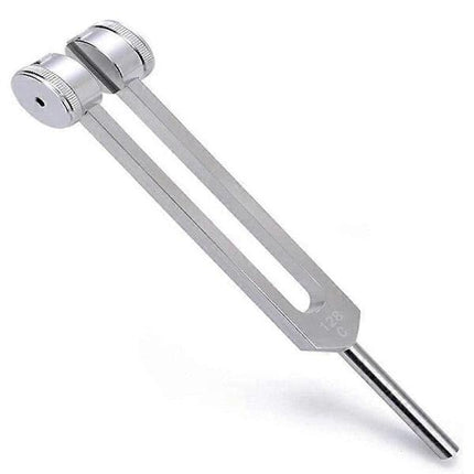 128 Hz Tuning Fork with Weight, Bio-Acoustic Tuning Fork Compatible with Therapy, 128 Hz Acoustic Sliding Tuning Fork.
