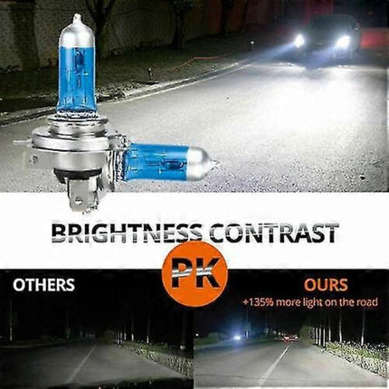 10x H7 Halogen Bulbs 100W 8500K Xenon White 12V Car Lamps.