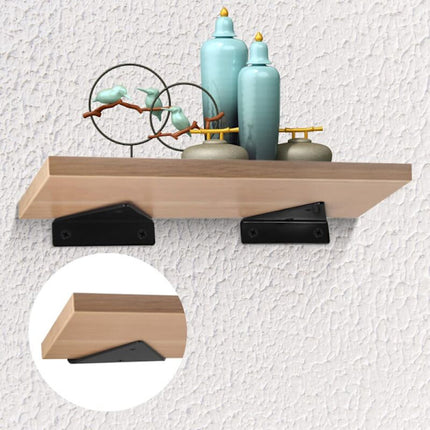 Invisible Triangular Floating Shelf Brackets.