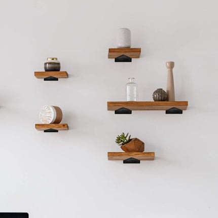 Invisible Triangular Floating Shelf Brackets.