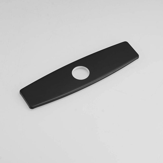 Matte Black Kitchen Countertop Cover Plate.